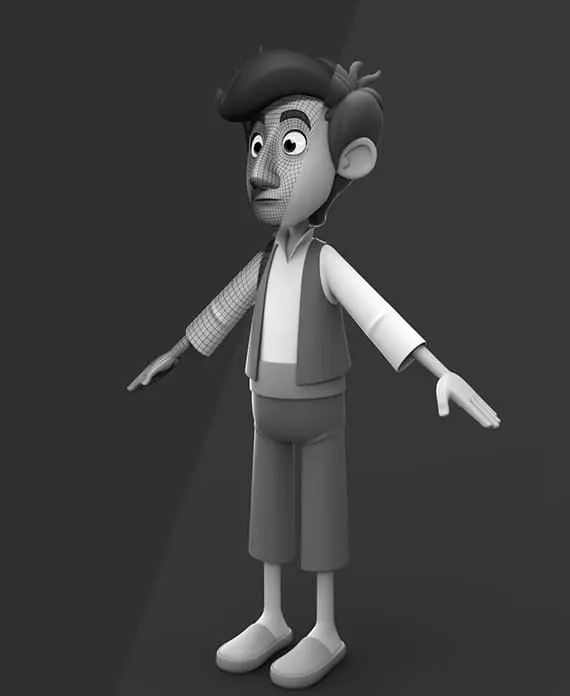 Skyway 3D Character Modeling Services